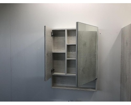 Зеркальный шкаф Comforty Никосия 60 00004138878 Дуб белый