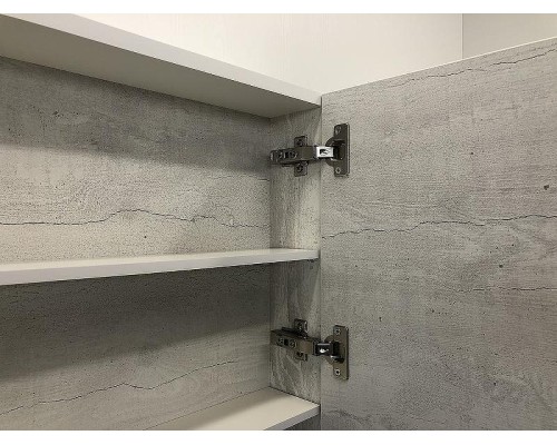 Зеркальный шкаф Comforty Никосия 80 00004138838 Дуб белый