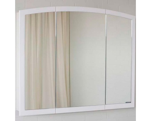 Зеркальный шкаф Comforty Палини 100 00004147994 Белый глянец