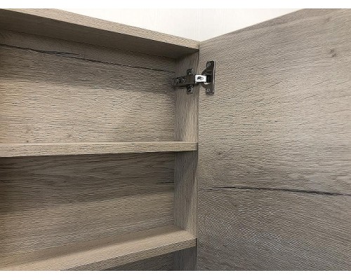 Зеркальный шкаф Comforty Парма 60 00004143488 Дуб дымчатый