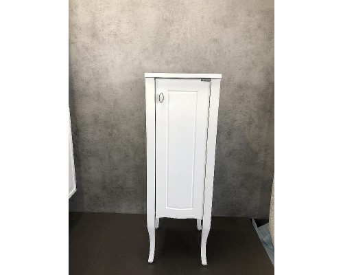 Шкаф пенал Comforty Павия 40 00004148000 Белый глянец