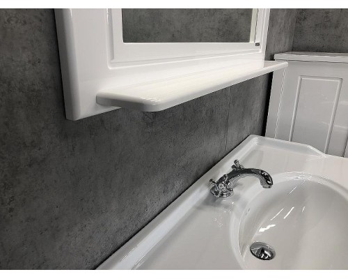 Зеркало Comforty Павия 100 00004147986 Белый глянец