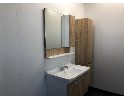 Зеркальный шкаф Comforty Рига 80 00004139024 Дуб сонома