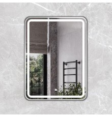 Зеркало Comforty Ситара 60 00-00017862 с подсветкой цвет Серебро с бесконтактным выключателем и подогревом