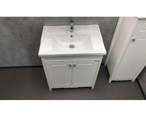 Тумба с раковиной Comforty Тбилиси 70 00003132629 Белая