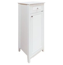 Шкаф пенал Comforty Тбилиси 40 00003132633 Белый глянец