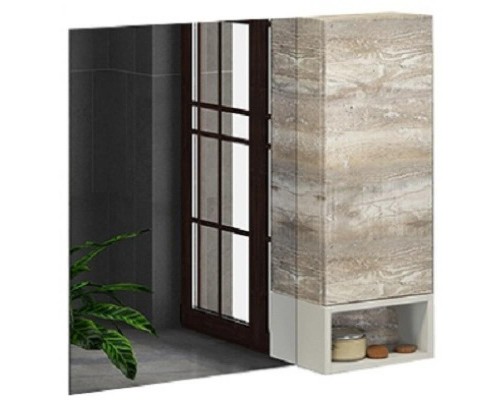 Зеркало со шкафом Comforty Турин 90 00004136265 Дуб бежевый