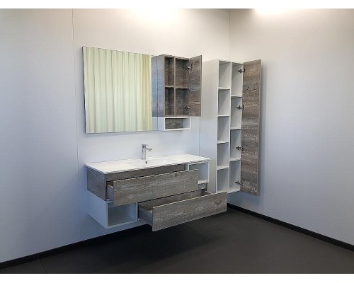 Зеркало со шкафом Comforty Турин 120 00004137136 Дуб бежевый