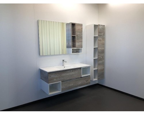 Зеркало со шкафом Comforty Турин 120 00004137136 Дуб бежевый