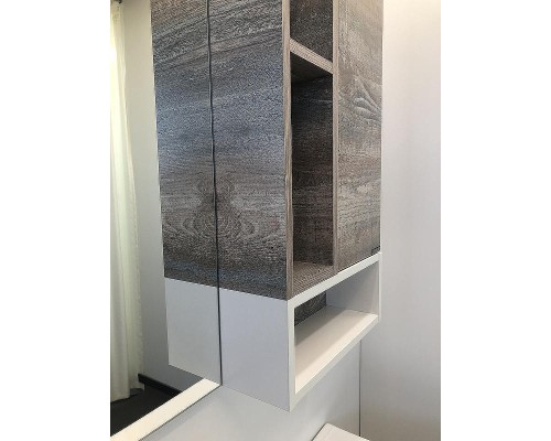 Зеркало со шкафом Comforty Турин 120 00004137136 Дуб бежевый