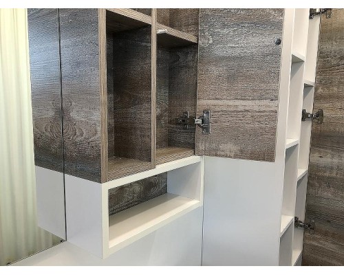 Зеркало со шкафом Comforty Турин 120 00004137136 Дуб бежевый