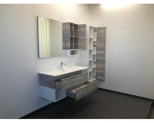 Шкаф пенал Comforty Турин 45 00004136455 подвесной Дуб бежевый