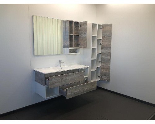 Шкаф пенал Comforty Турин 45 00004136455 подвесной Дуб бежевый