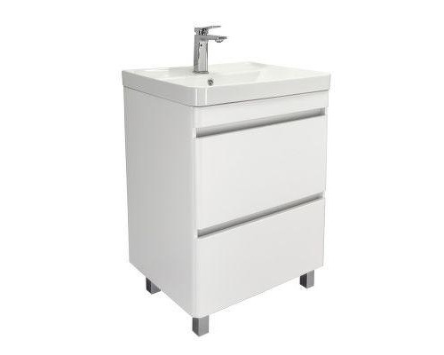 Тумба с раковиной Comforty Валдай 61 00-00020673 цвет Белый