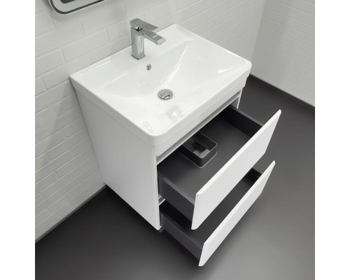 Тумба с раковиной Comforty Валдай 61 00-00020673 цвет Белый