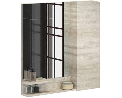 Зеркало со шкафом Comforty Верона 75 00004137100 Дуб белый