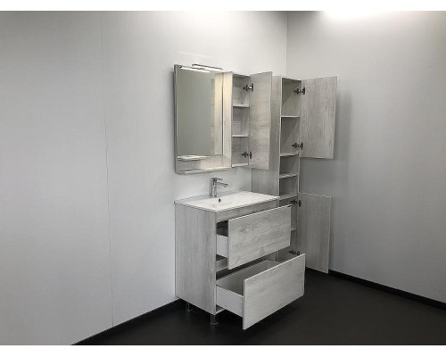 Зеркало со шкафом Comforty Верона 75 00004137100 Дуб белый