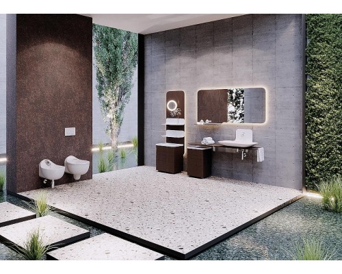 Тумба Creavit Foglia 45 FL3068.00 цвет Коричневый