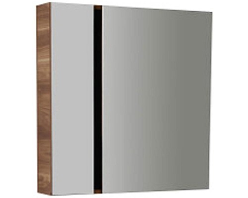 Зеркальный шкаф Creavit Verti 80 VE1080.00.VV с подсветкой Орех