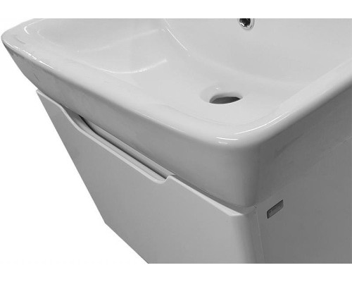 Тумба под раковину Dreja Eco Tiny 50 99.1901 подвесная Белая