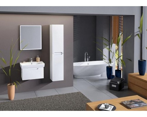 Тумба под раковину Dreja Eco Tiny 50 99.1901 подвесная Белая