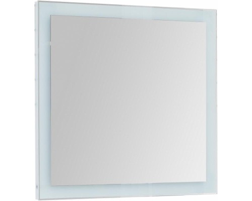 Зеркало Dreja Kvadro 80х85 77.9012W с подсветкой Белое