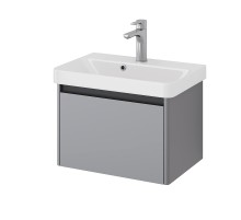 Тумба под раковину Dreja Luxury 55 99.2011 подвесная цвет Серый базальт