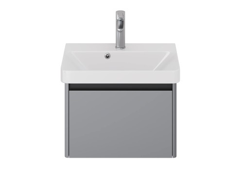 Тумба под раковину Dreja Luxury 55 99.2011 подвесная цвет Серый базальт