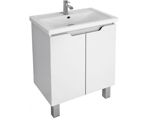 Тумба под раковину Dreja Eco Mini 60 99.1202 подвесная Белая