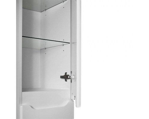 Шкаф пенал Dreja QL 35 99.0009 подвесной Белый глянец