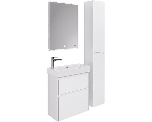 Шкаф пенал Dreja Slim 30 99.0406 подвесной Белый глянец