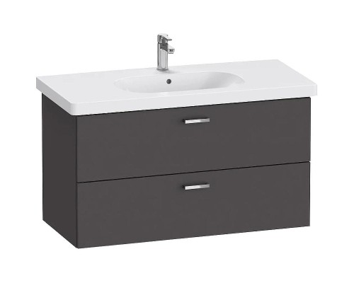 Тумба под раковину Duravit XBase 100 XB619304949 подвесная Графит матовый