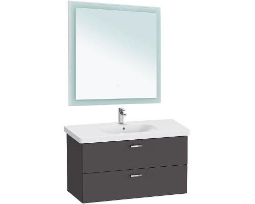 Тумба под раковину Duravit XBase 100 XB619304949 подвесная Графит матовый