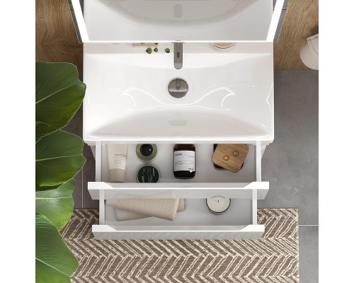 Тумба под раковину Equil Corner 60 tnCRNR60.2Y-06 цвет Белый софт