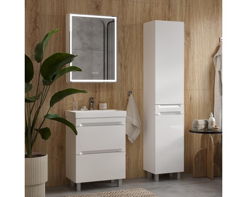 Тумба под раковину Equil Corner 60 tnCRNR60.2Y-06 цвет Белый софт