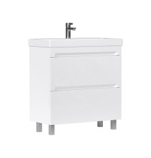 Тумба под раковину Equil Corner 80 tnCRNR80.2Y-06 цвет Белый софт