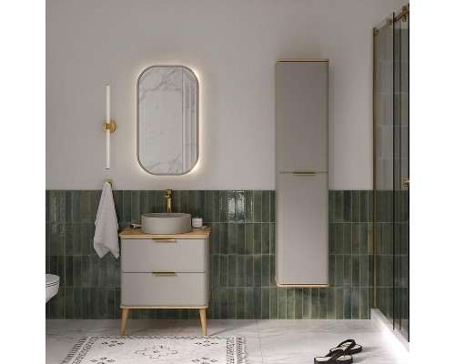 Шкаф пенал Equil Desert 36 ppDSRT36.R/L-25 подвесной цвет Амарок Дуб