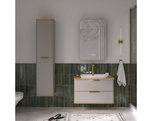 Шкаф пенал Equil Desert 36 ppDSRT36.R/L-25 подвесной цвет Амарок Дуб