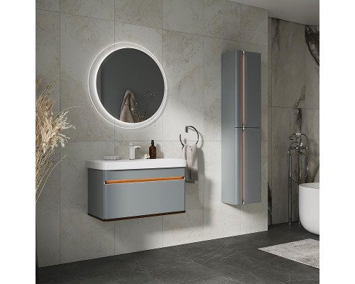 Тумба под раковину Equil Elegante 80 tpELGNT80.1Y (9595)-24.26 подвесная цвет Мэйджик Дуб голиано