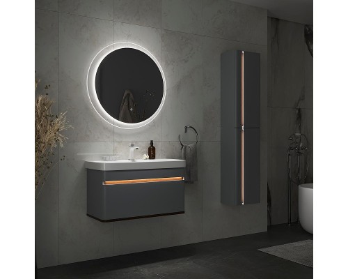 Тумба под раковину Equil Elegante 80 tpELGNT80.1Y (9595)-24.26 подвесная цвет Мэйджик Дуб голиано