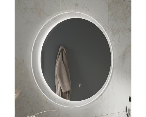 Зеркало Equil Elegante 80 zkELGNT.LED.D80-24 с подсветкой цвет Мэйджик с сенсорным выключателем