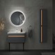 Зеркало Equil Elegante 80 zkELGNT.LED.D80-24 с подсветкой цвет Мэйджик с сенсорным выключателем