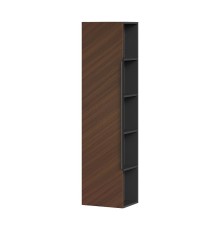 Шкаф пенал Equil Forest 40 ppFОREST40.R/L-31 подвесной цвет Орех Графит