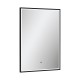 Зеркало Equil Lago 60 zLAGO60-15 с подсветкой цвет Черный с сенсорным выключателем