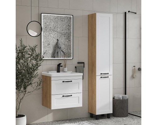 Зеркало Equil Lago 60 zLAGO60-15 с подсветкой цвет Черный с сенсорным выключателем