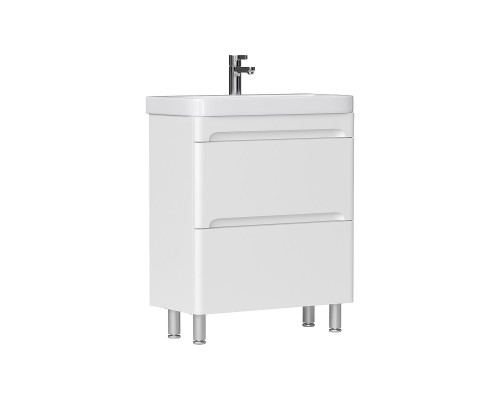 Тумба под раковину Equil Nice 70 tnNICE70.2Y-05 цвет Белый софт