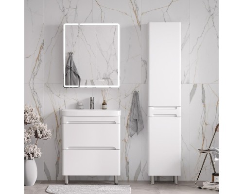 Тумба под раковину Equil Nice 70 tnNICE70.2Y-05 цвет Белый софт