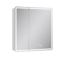 Зеркальный шкаф Equil Nice 80 szNICE80 с подсветкой цвет Белый