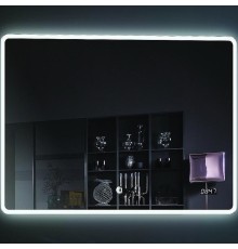 Зеркало Esbano 100 ESMI2073KDS с подсветкой с сенсорным выключателем с подогревом и часами