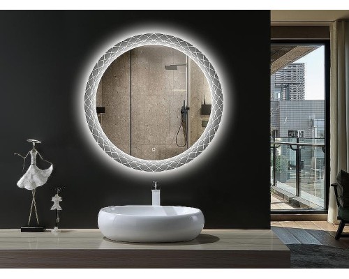 Зеркало Esbano 50 ESMI3599 с подсветкой с сенсорным выключателем